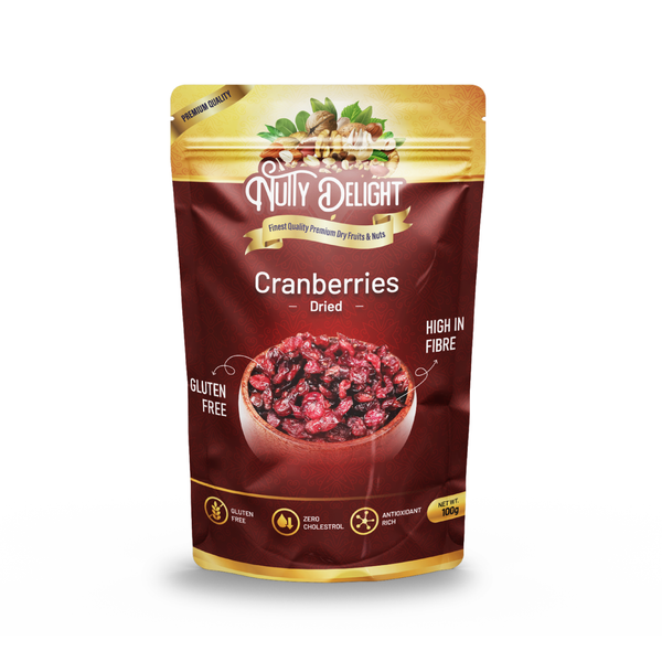 Nutty Delight Dried Cranberries