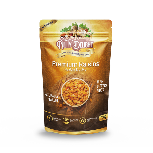 Nutty Delight Golden Raisins
